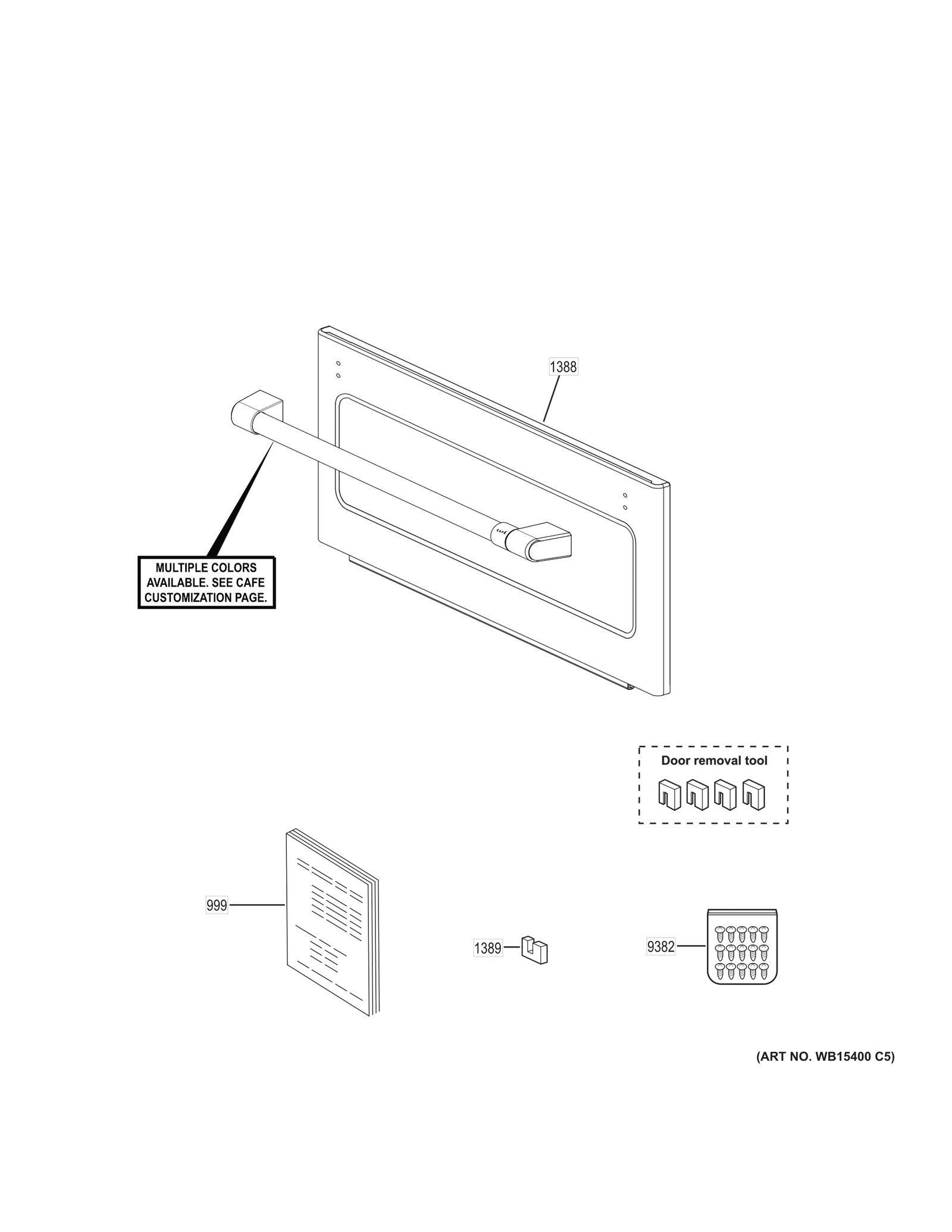 MICROWAVE DOOR
