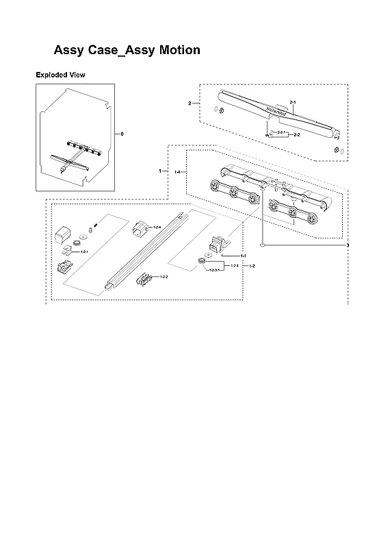 CASE, MOTION ASSY