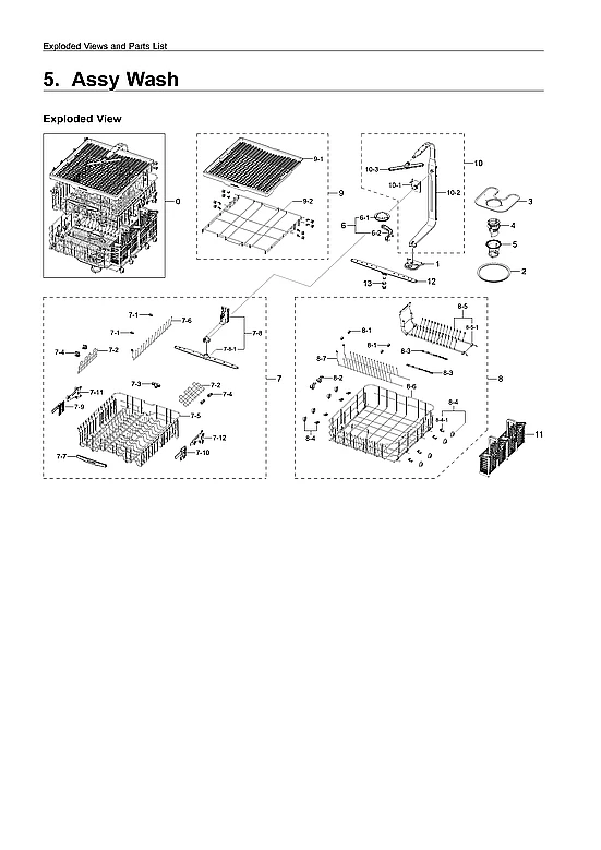 WASH ASSY