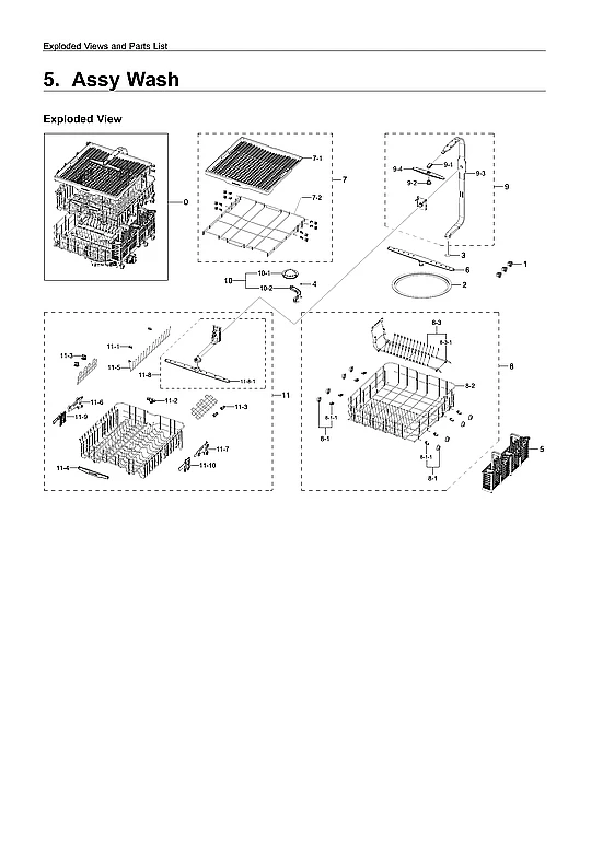 WASH ASSY