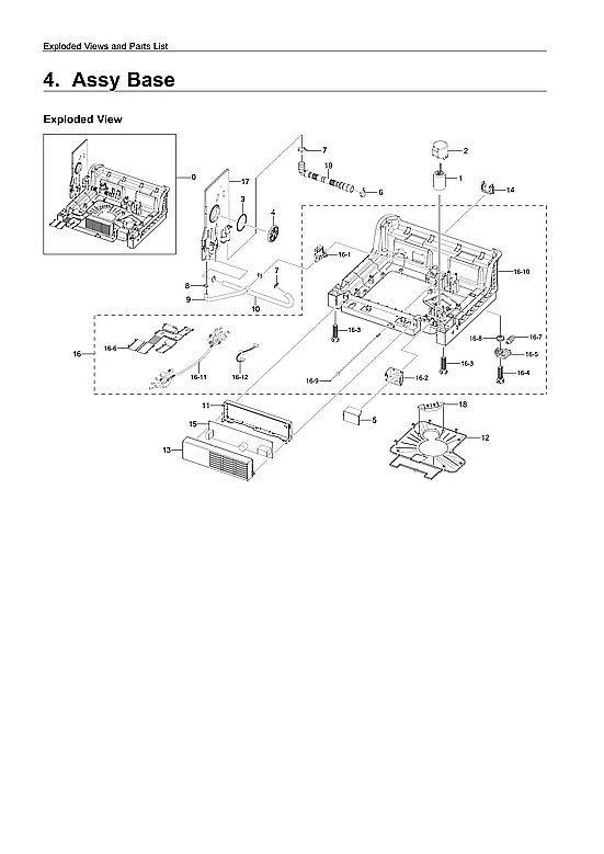BASE ASSY