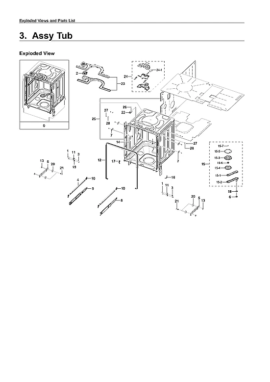 TUB ASSY