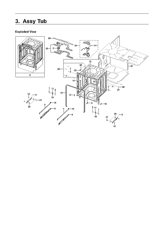 TUB ASSY