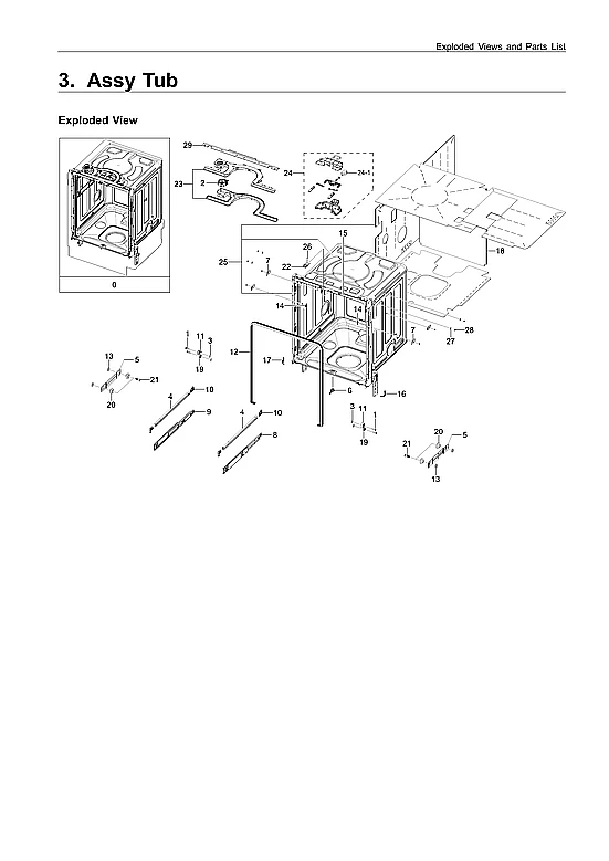 TUB ASSY