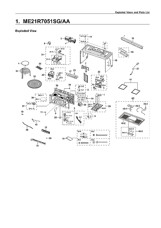 MAIN PARTS ASSY
