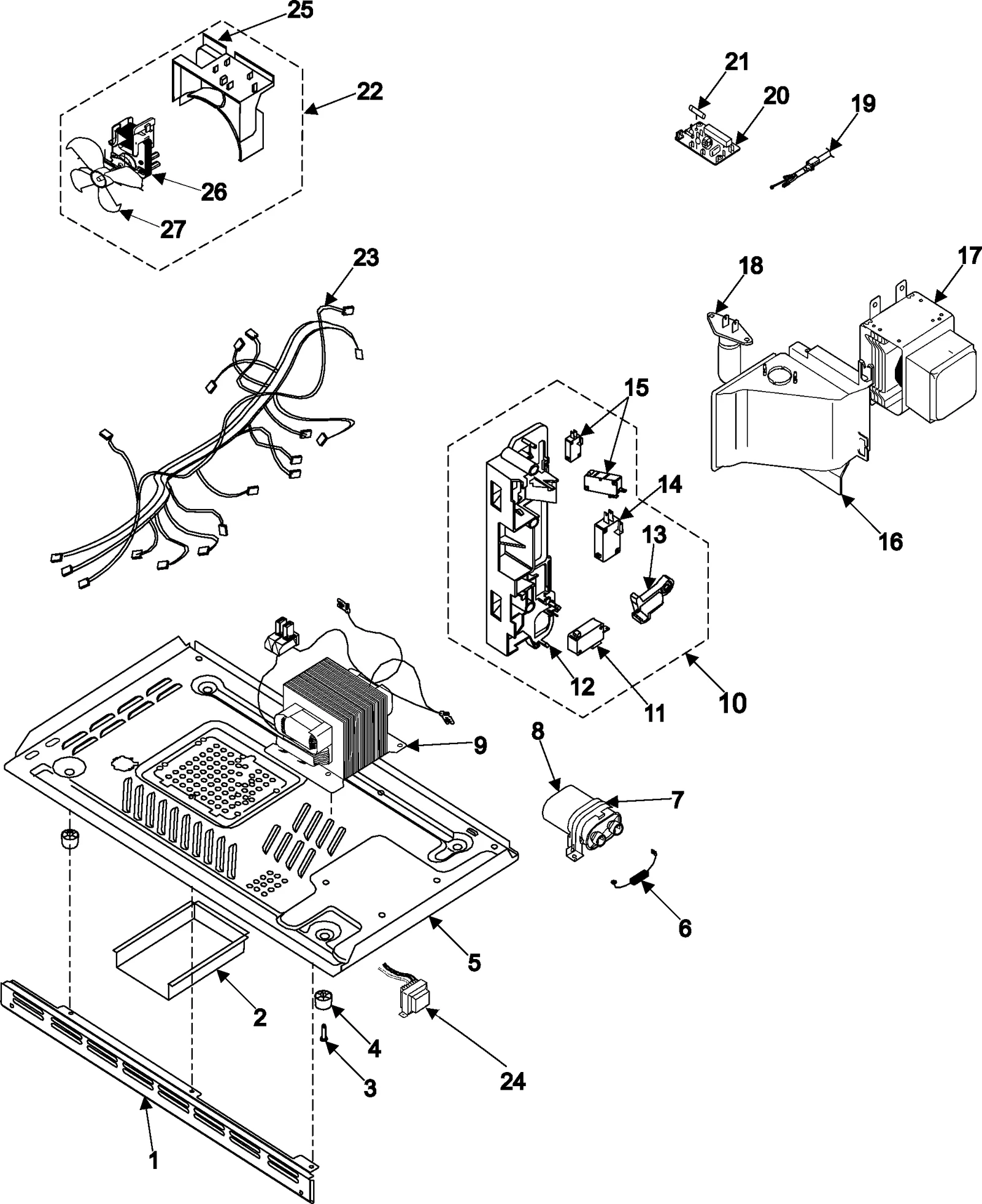 INTERNAL CONTROL/LATCH ASY/BASE