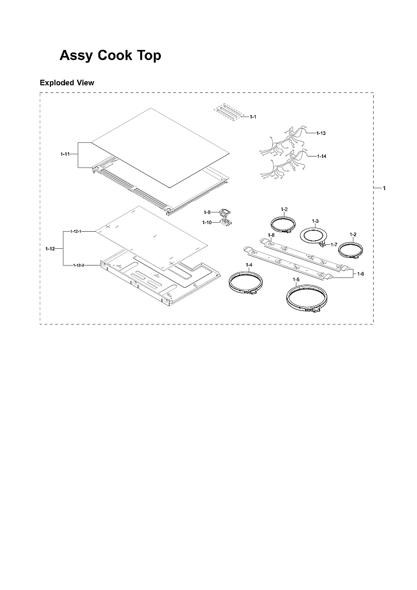 COOKTOP ASSY