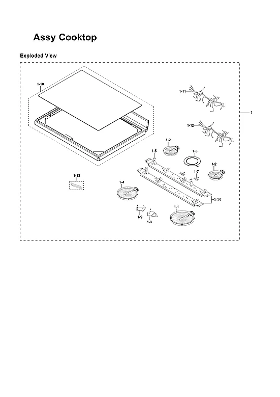 COOKTOP ASSY