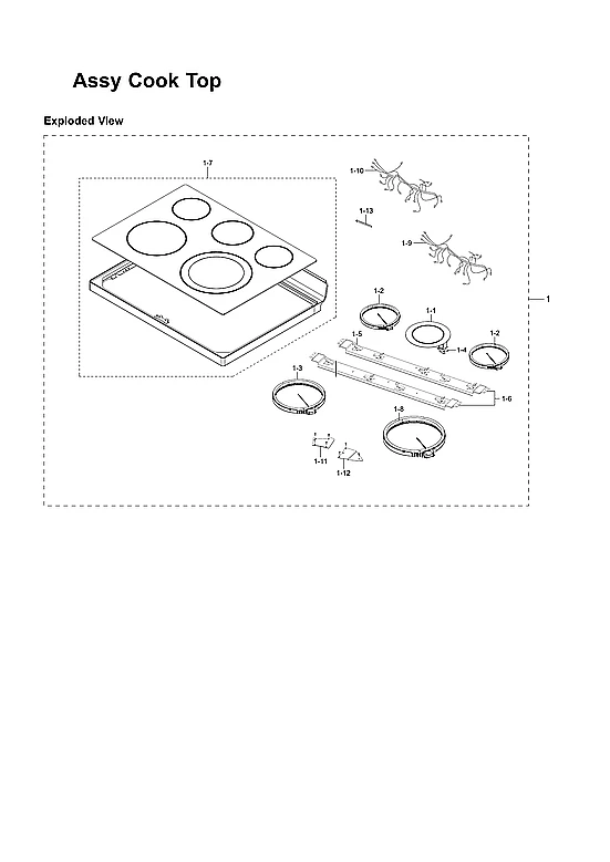 COOKTOP ASSY