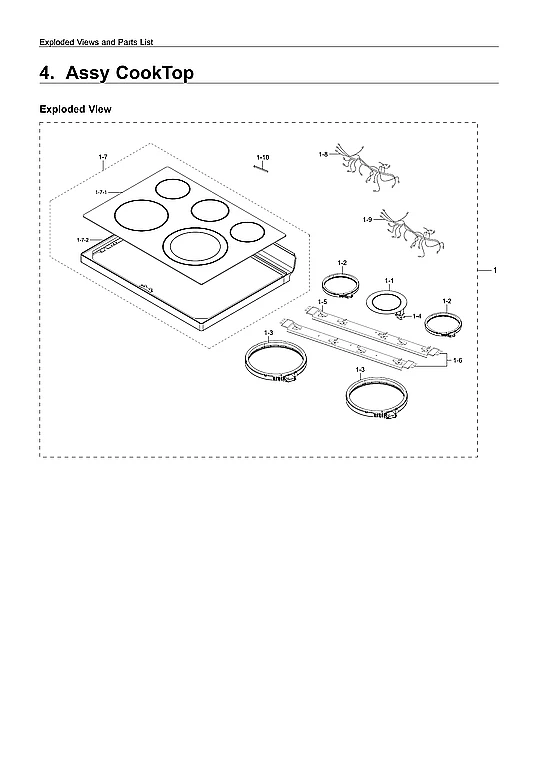 COOKTOP ASSY