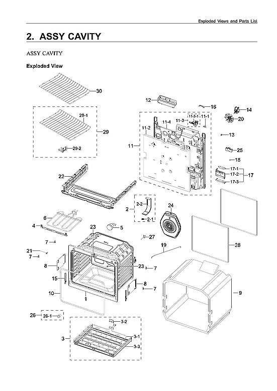 CAVITY ASSY