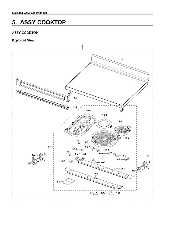 COOKTOP ASSY
