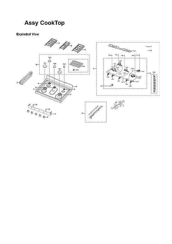 COOKTOP ASSY