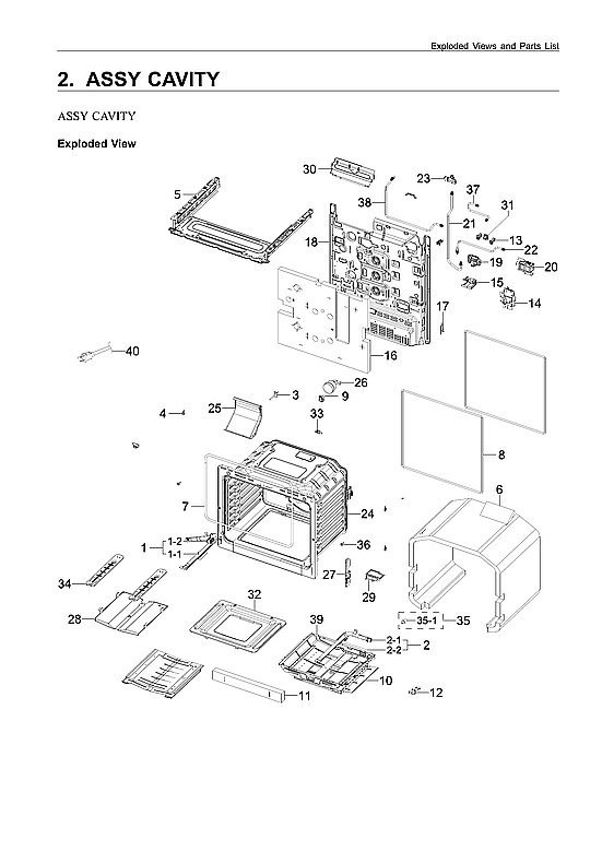 CAVITY ASSY