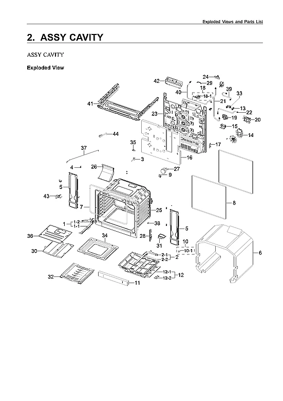 CAVITY ASSY