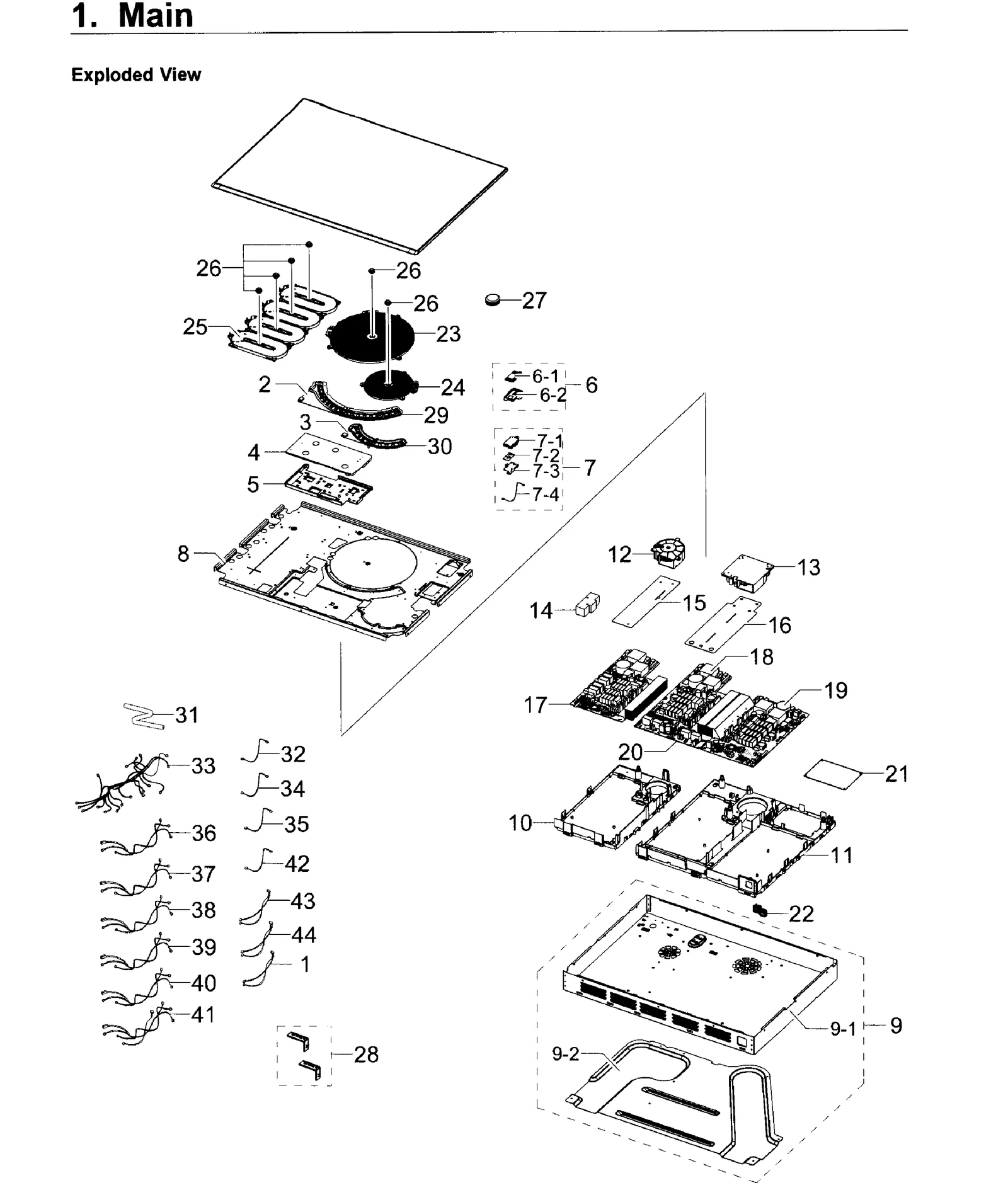 COOKTOP ASY