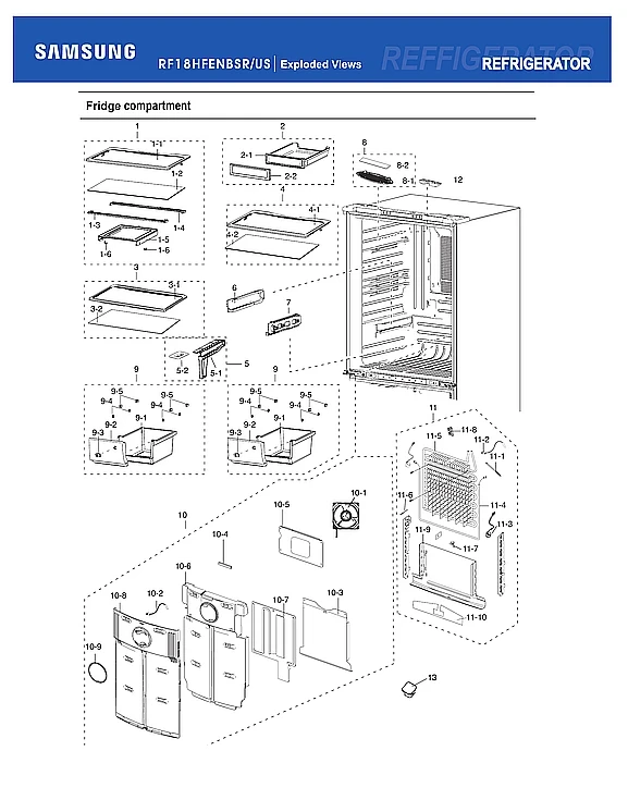 REFRIGERATOR COMPARTMENT