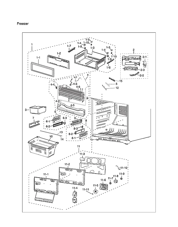 FREEZER PARTS