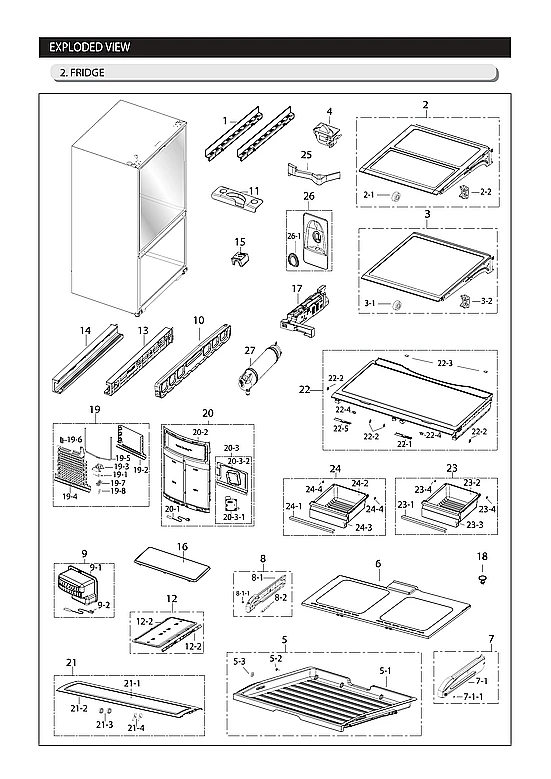 REFRIGERATOR PARTS
