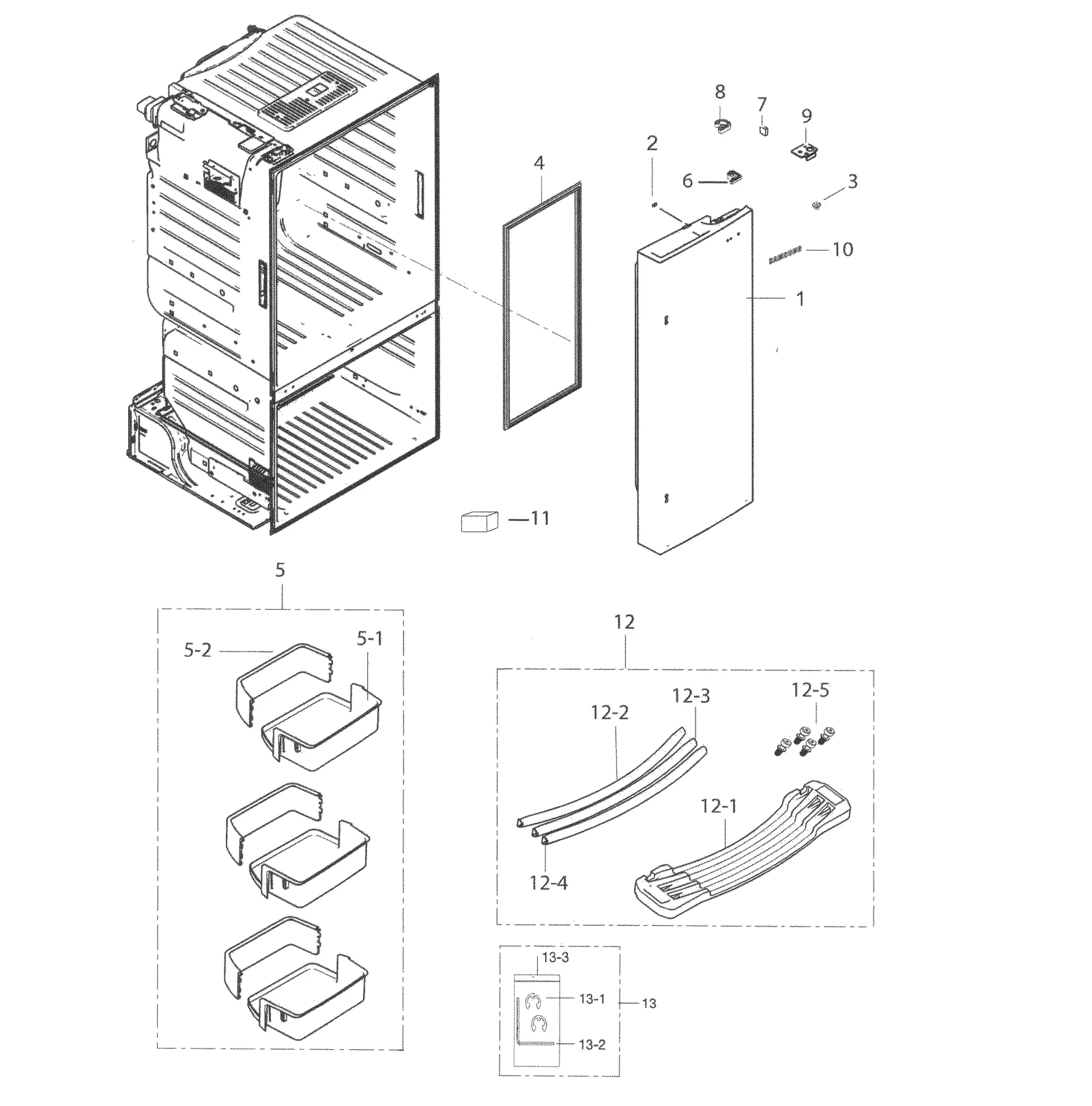 FRIDGE DOOR R