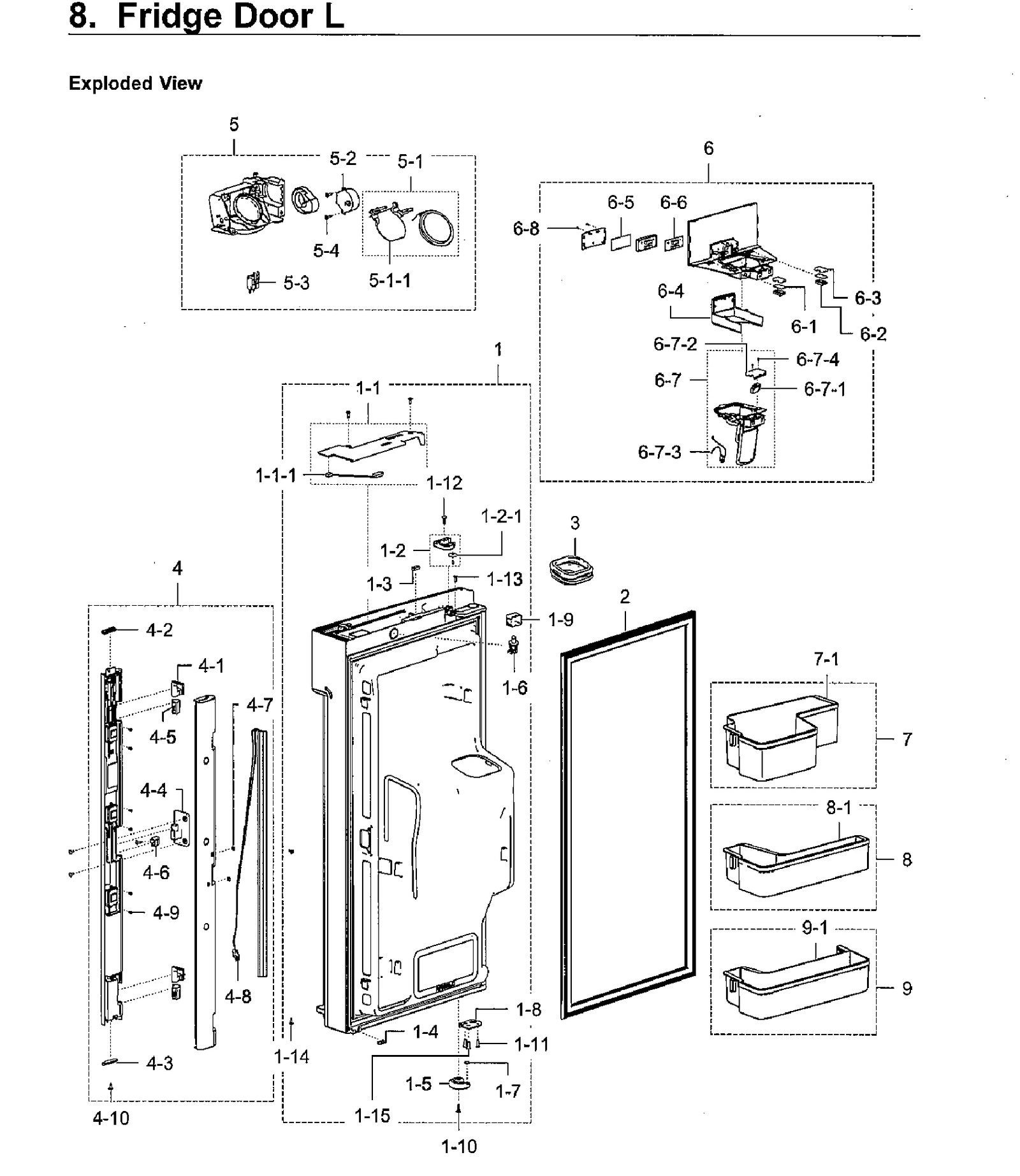 FRIDGE DOOR L