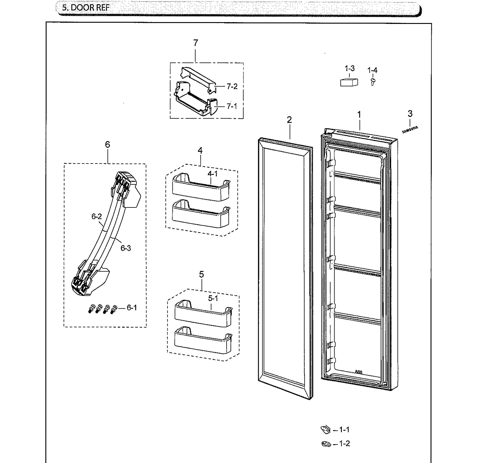 FRIDGE DOOR