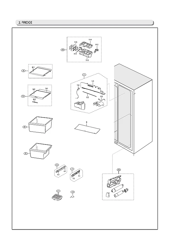 REFRIGERATOR PARTS