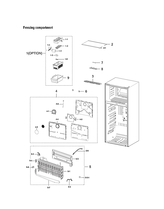 FREEZER COMPARTMENT