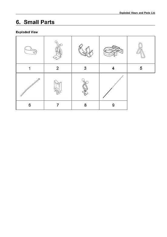 SMALL PARTS