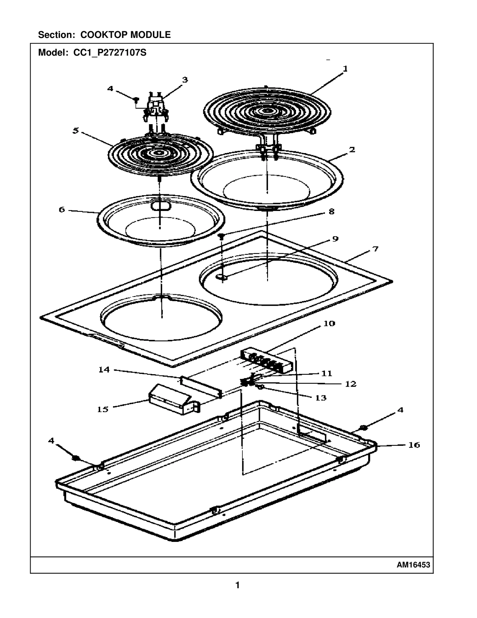 COOKTOP MODULE
