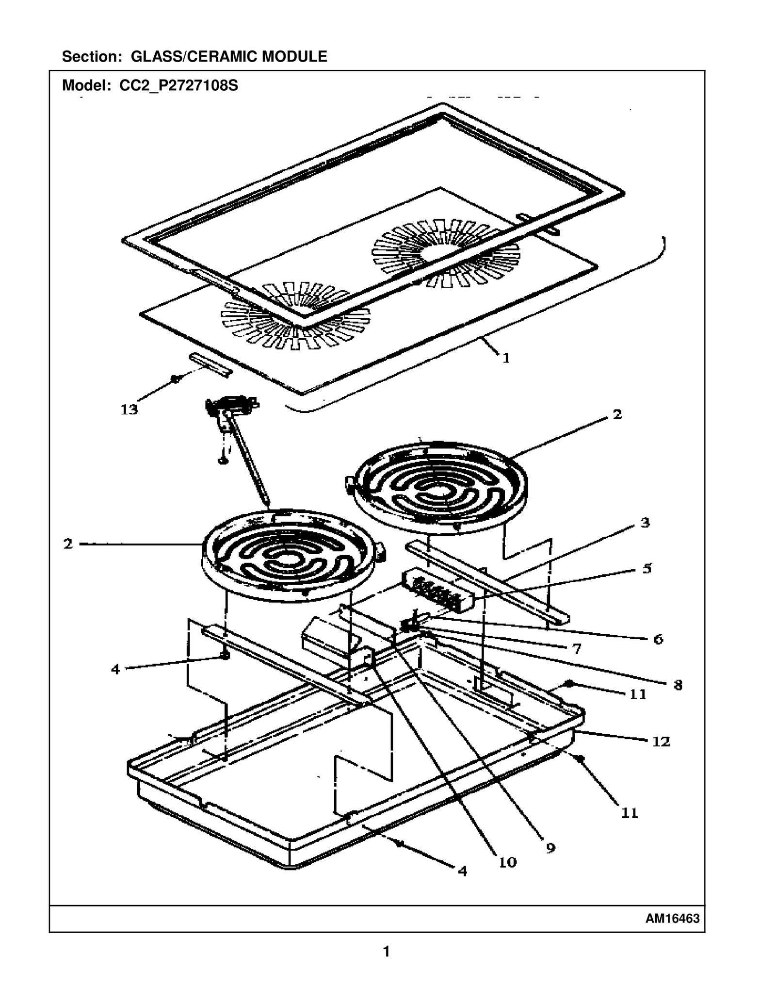 GLASS/CERAMIC MODULE