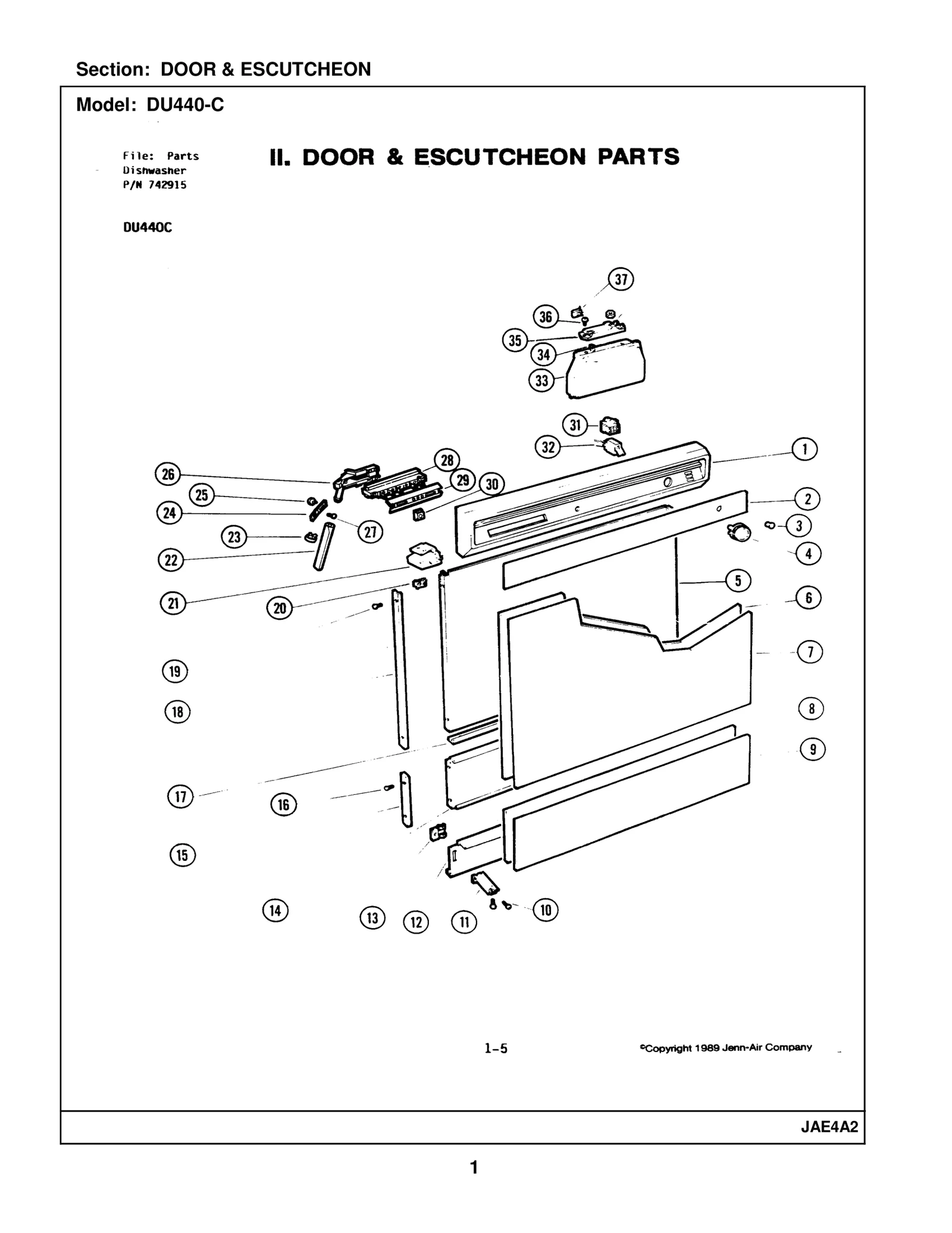 DOOR & ESCUTCHEON