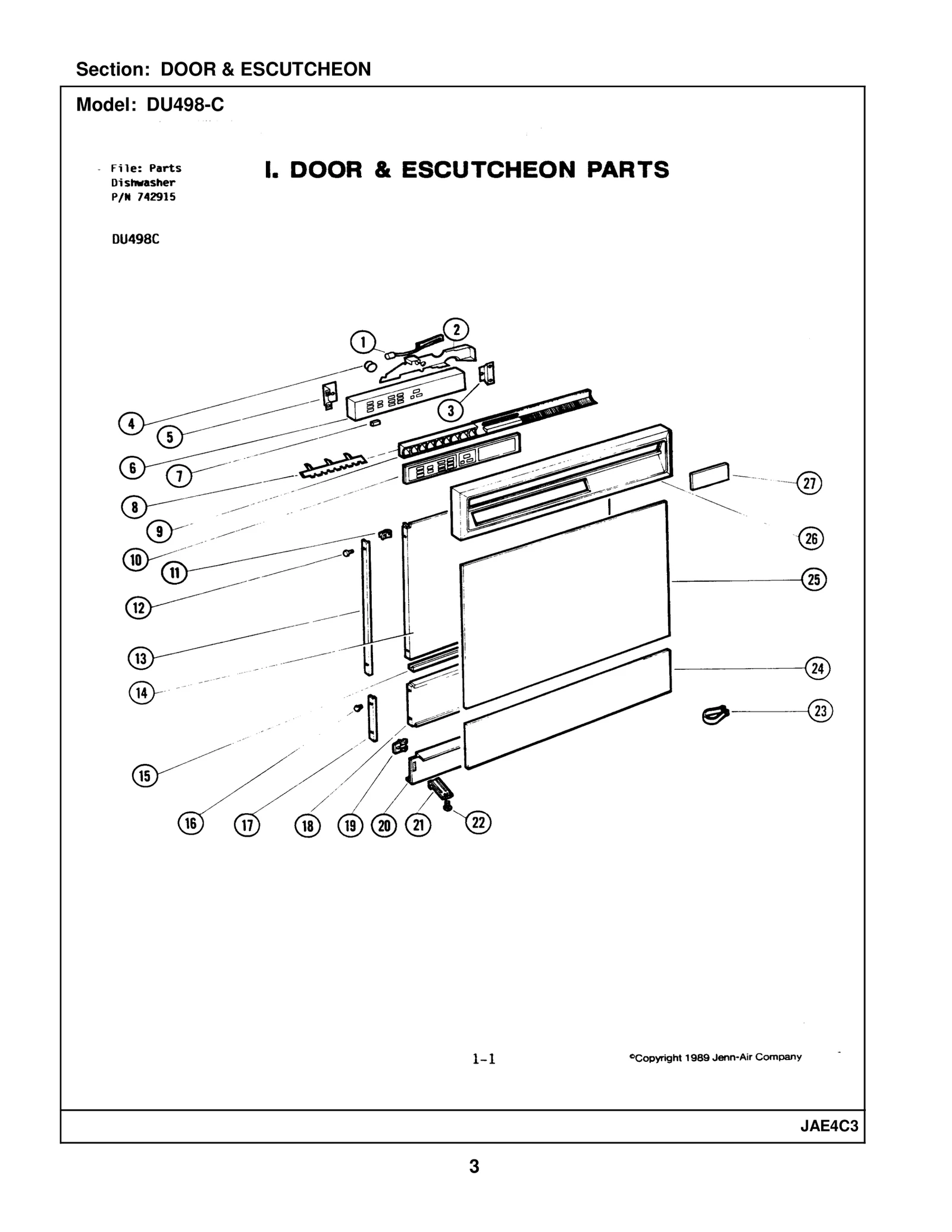 DOOR & ESCUTCHEON