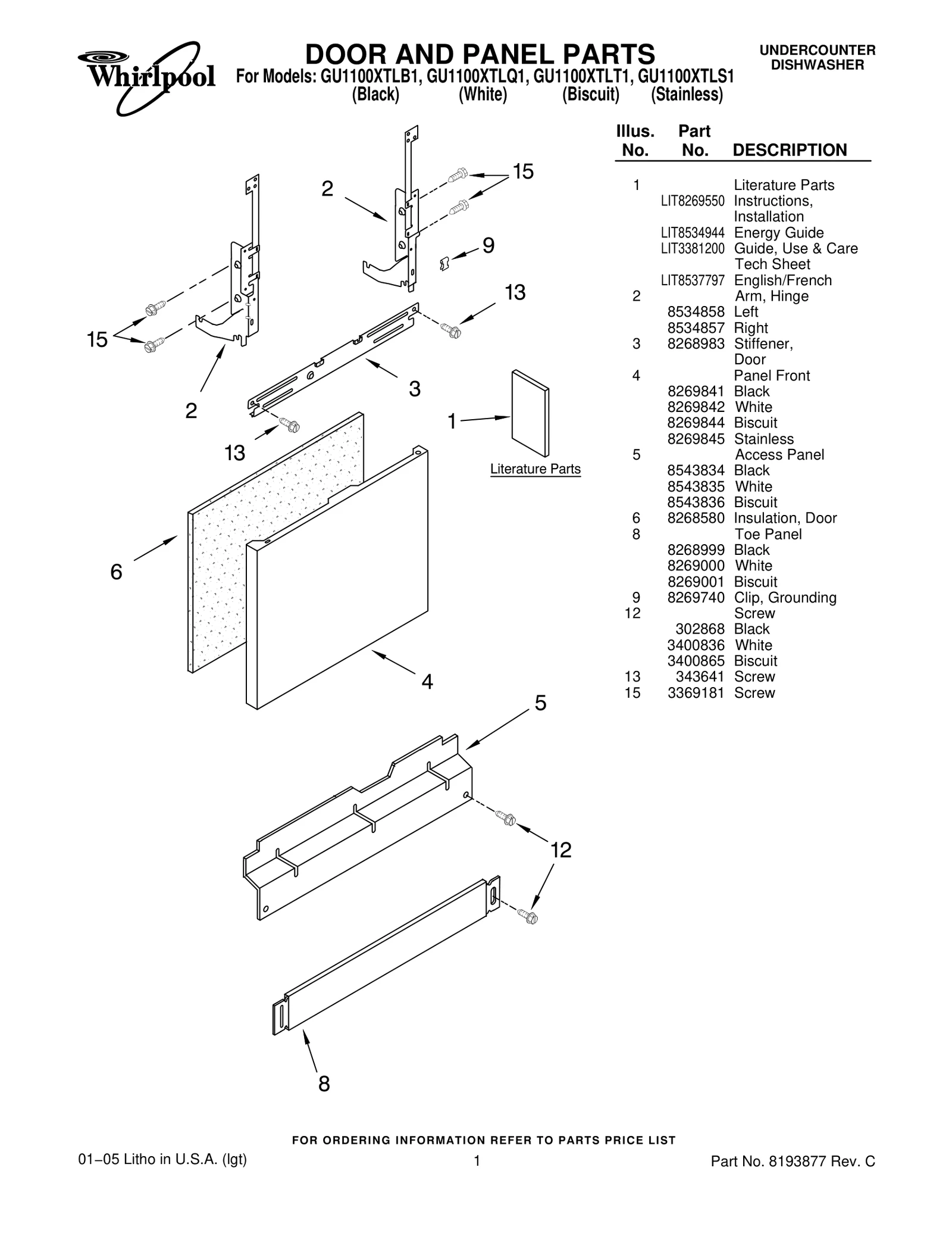 DOOR AND PANEL PARTS