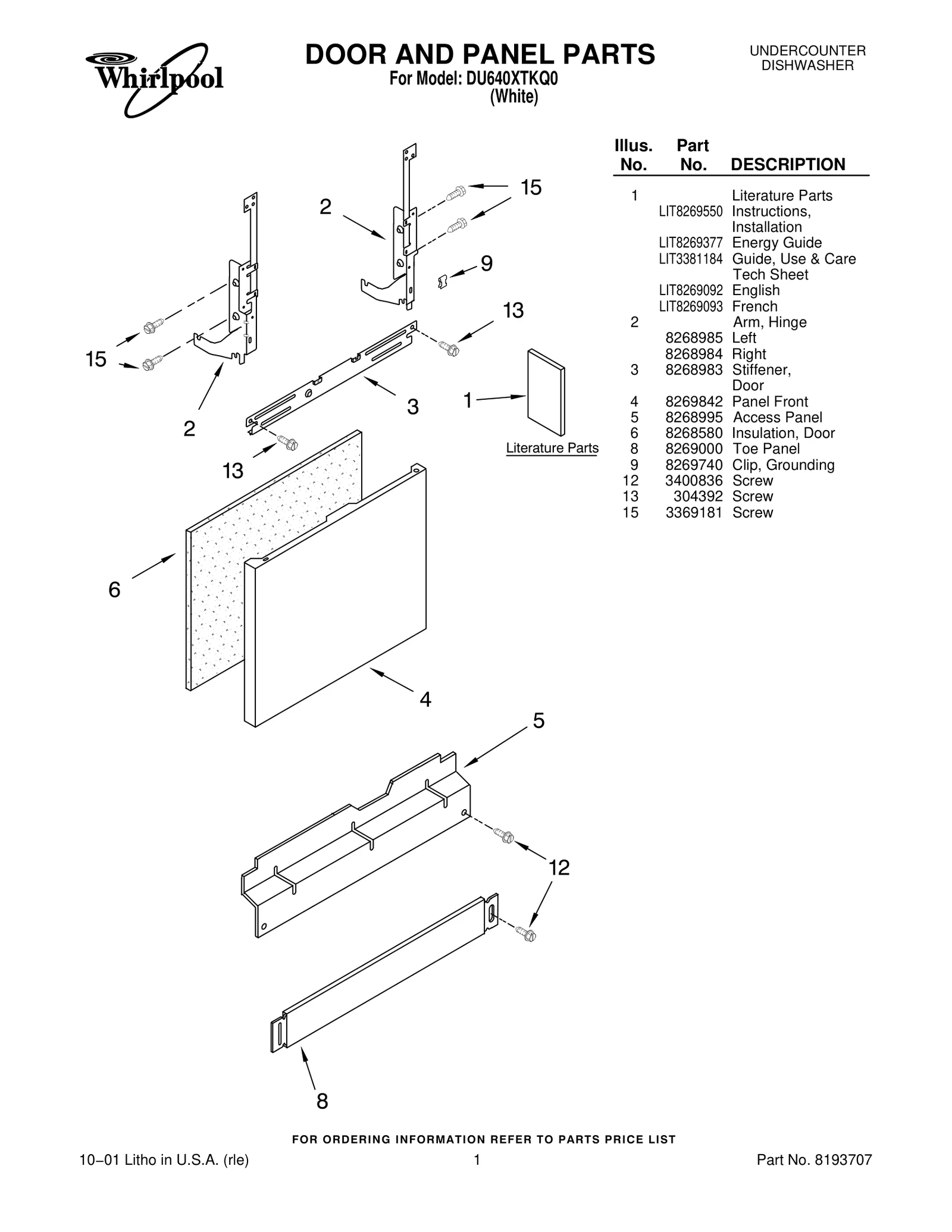 DOOR AND PANEL PARTS