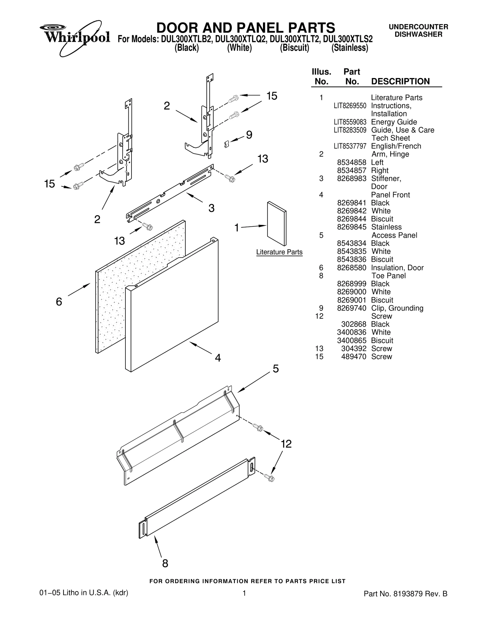DOOR AND PANEL PARTS