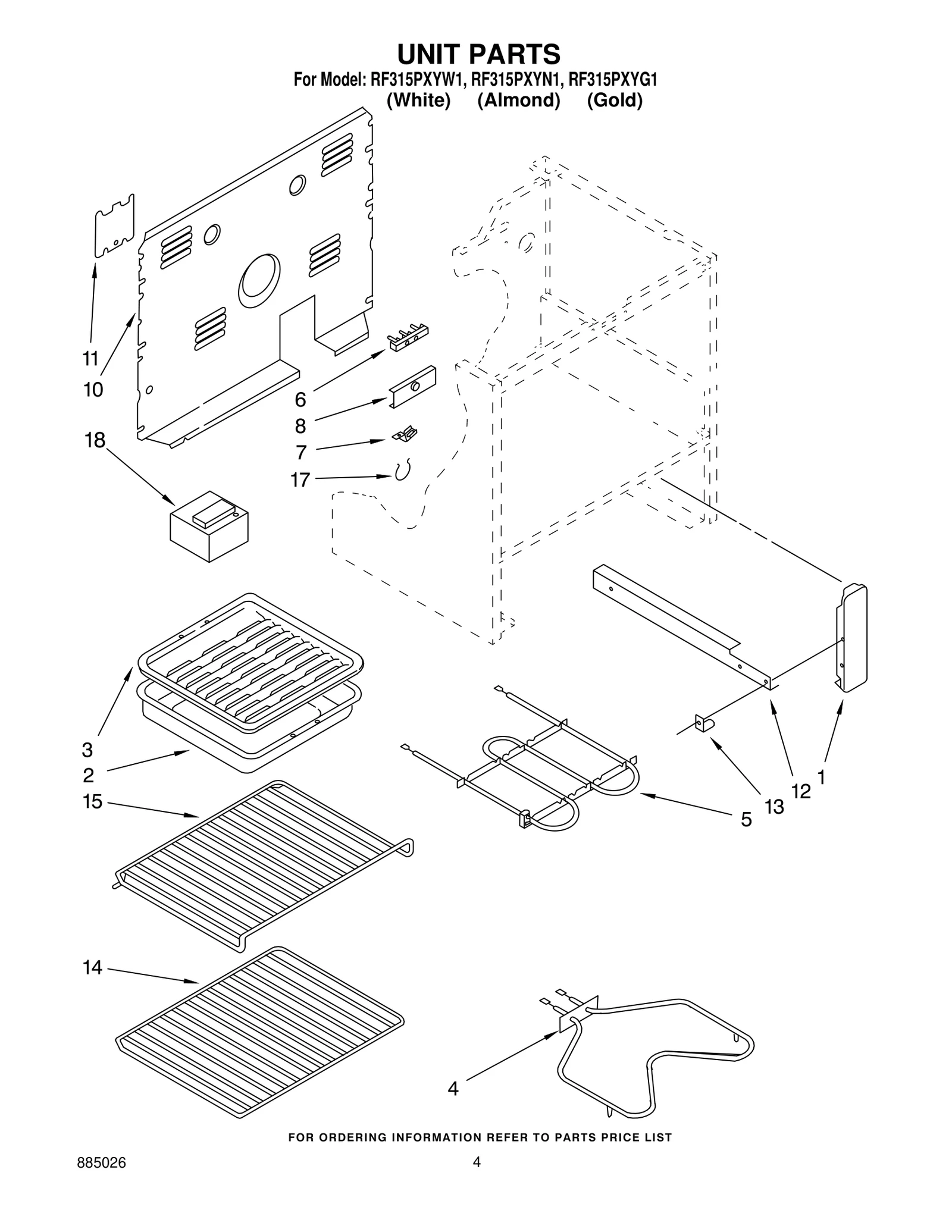 UNIT PARTS