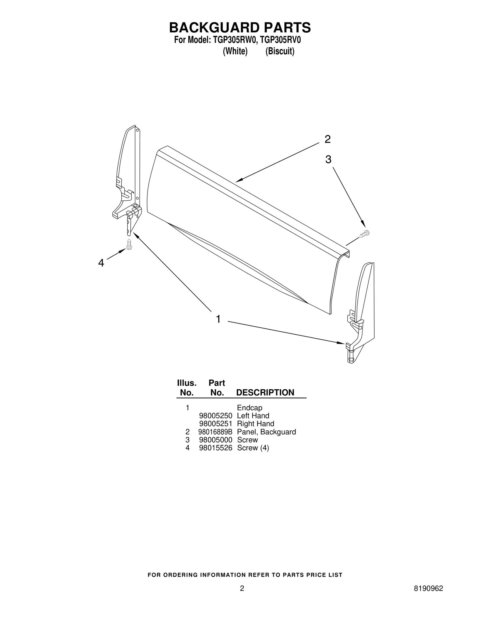 BACKGUARD PARTS