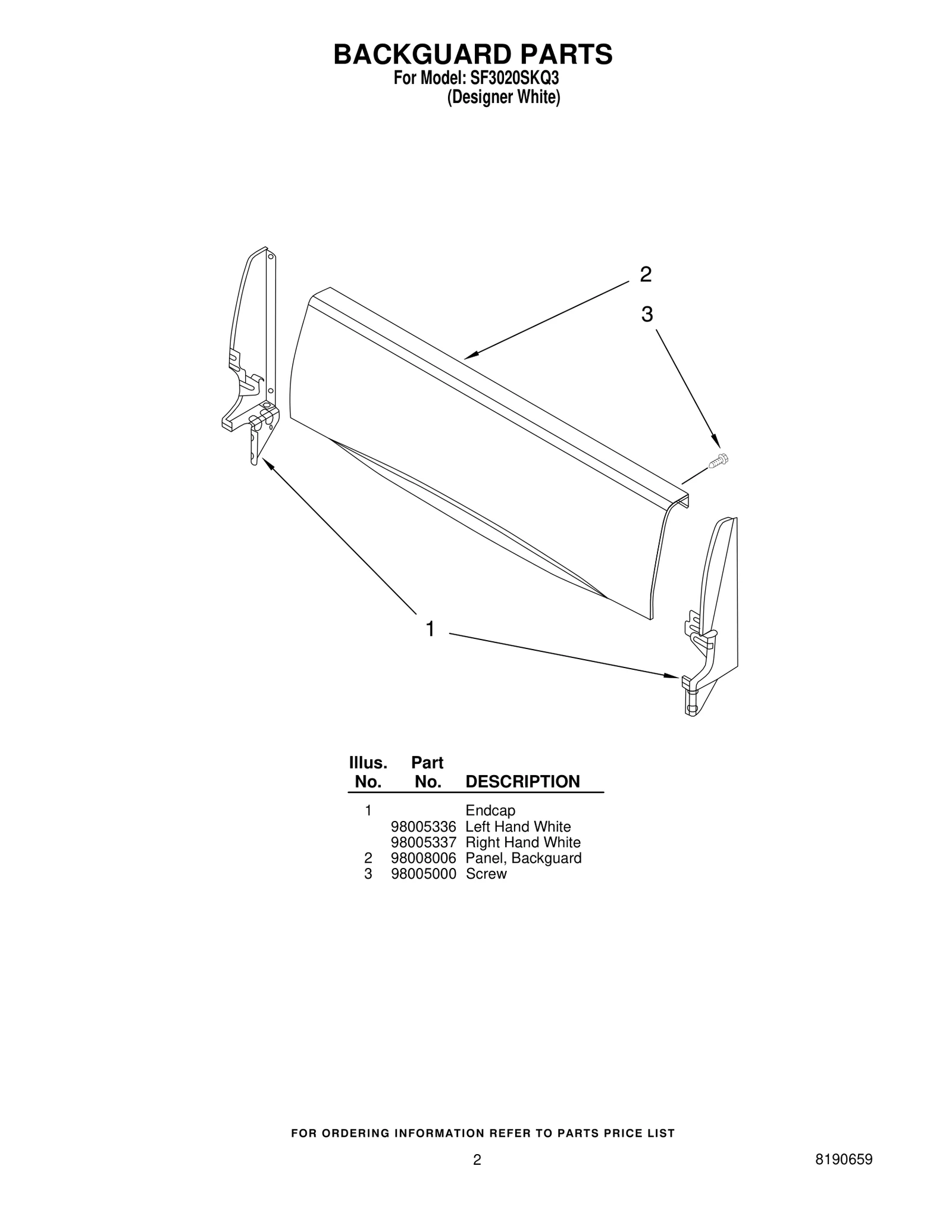 BACKGUARD PARTS
