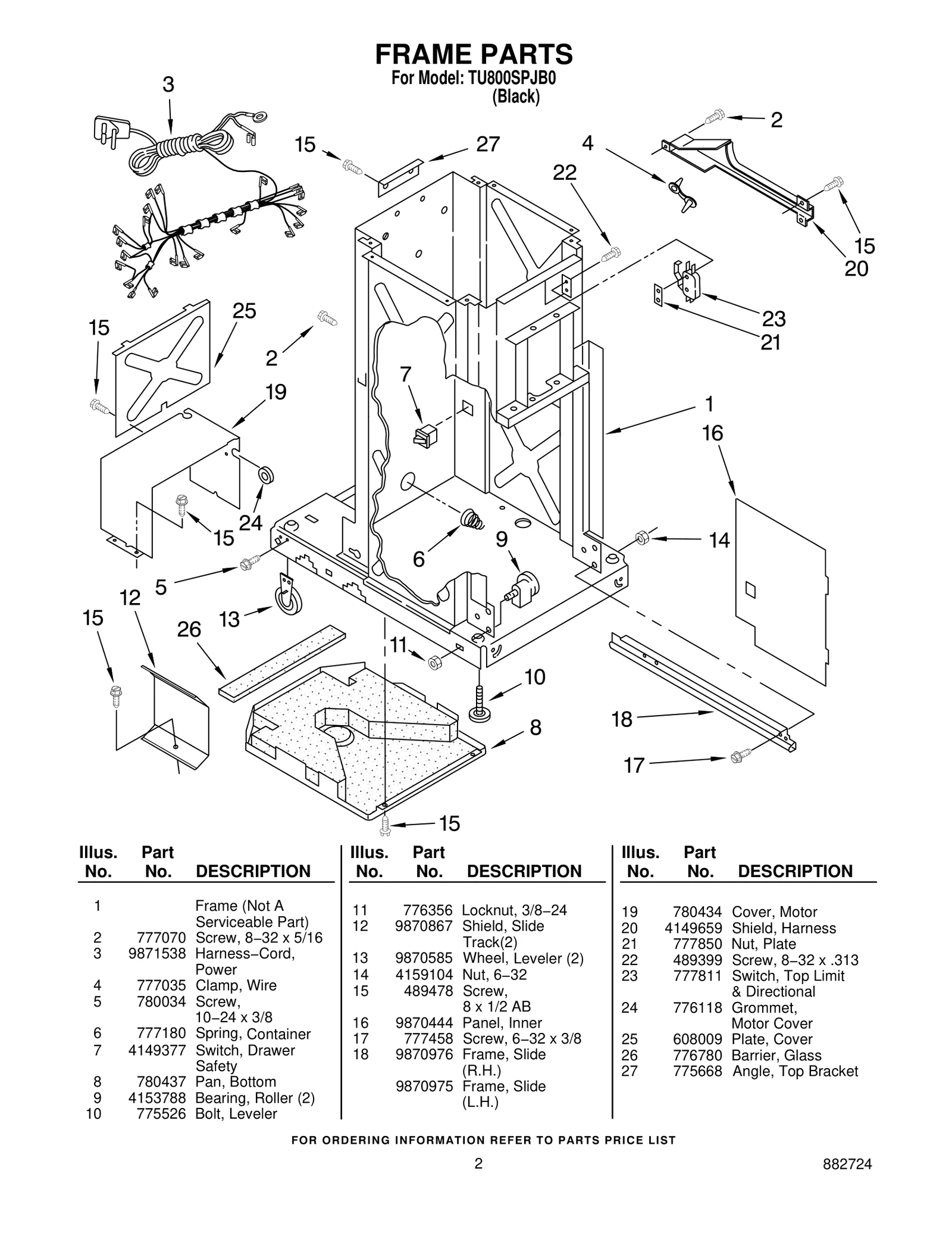 FRAME PARTS