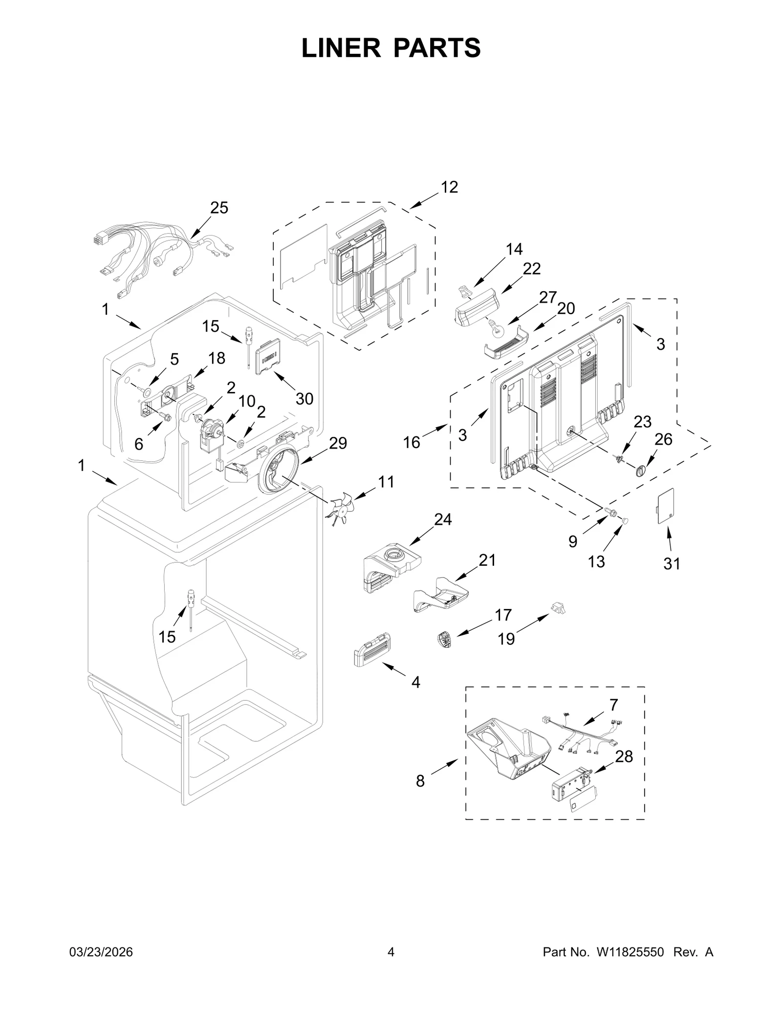 LINER PARTS