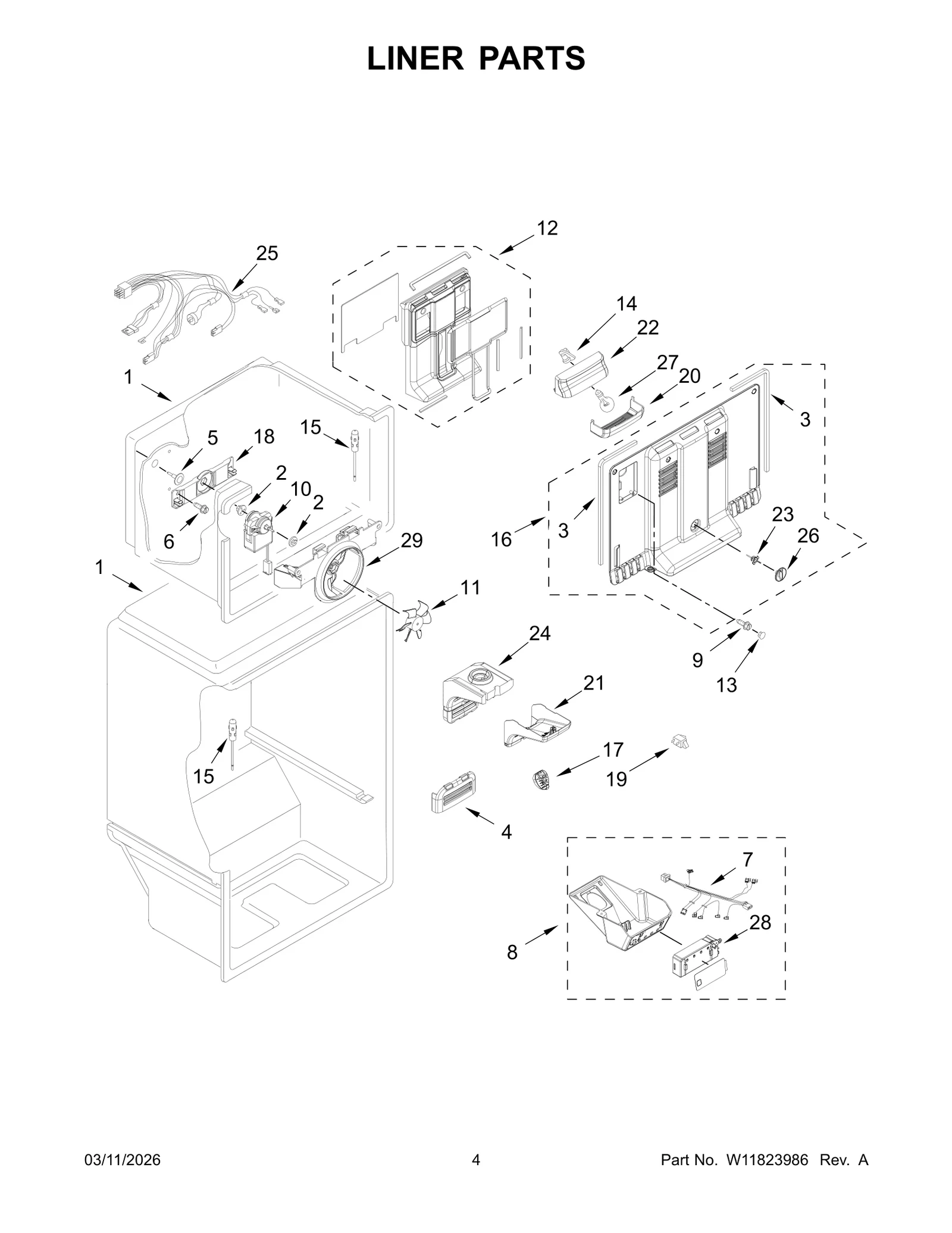 LINER PARTS