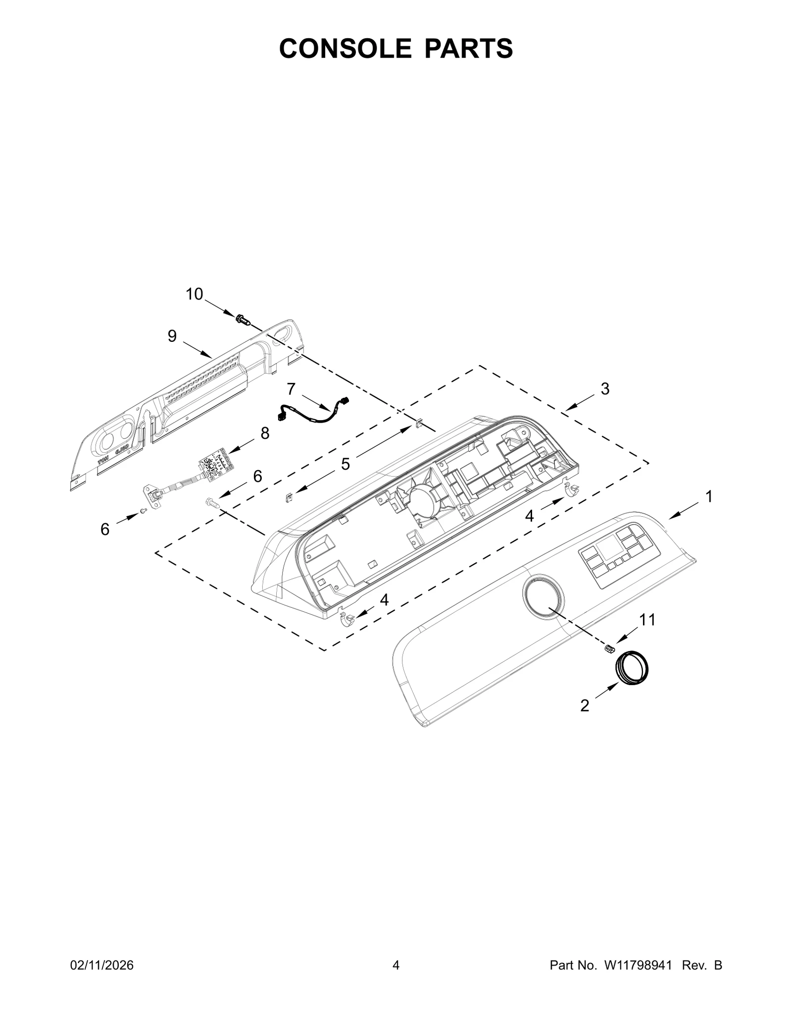CONSOLE PARTS