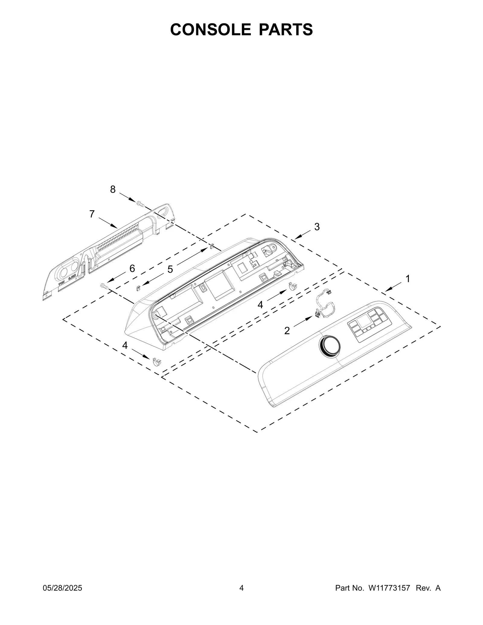 CONSOLE PARTS