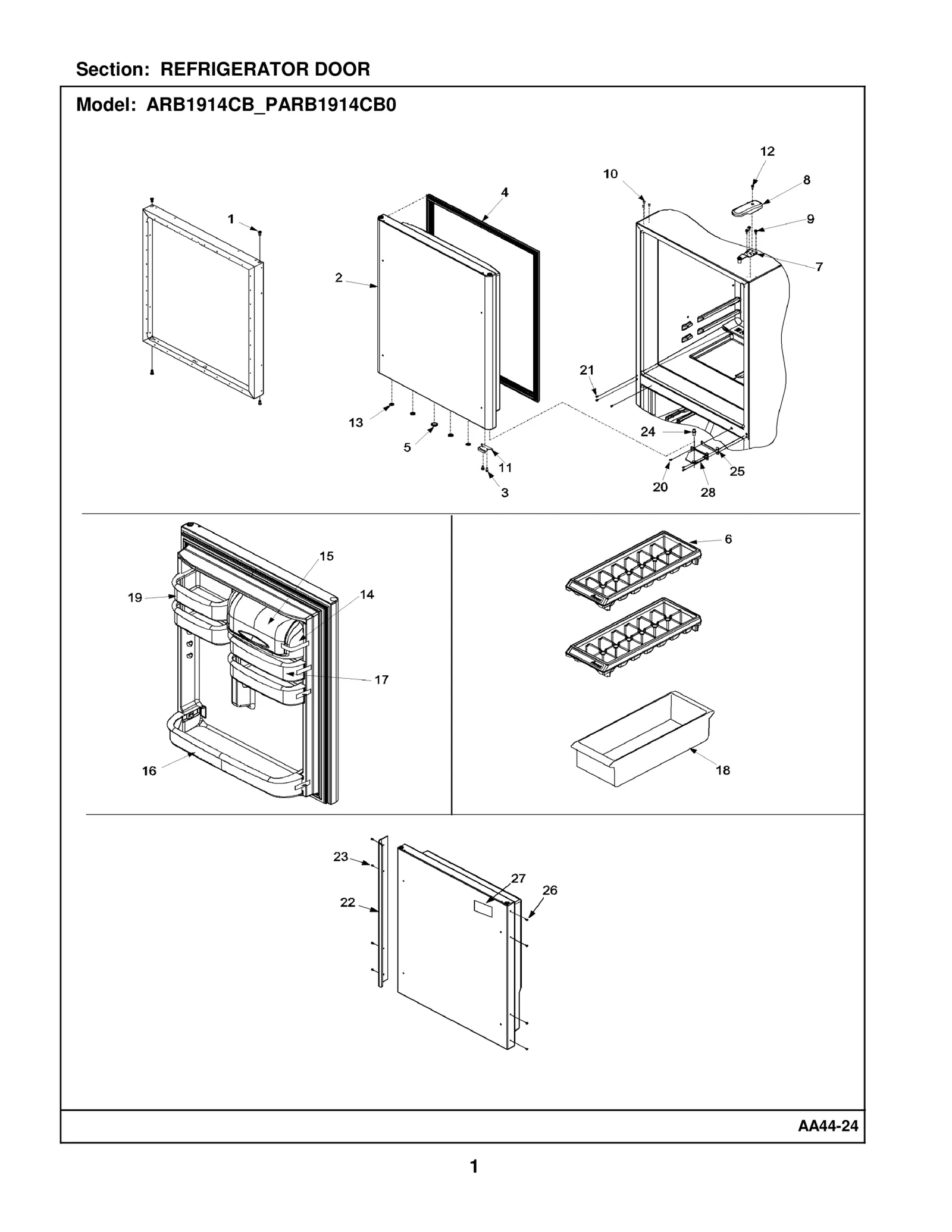 REFRIGERATOR DOOR