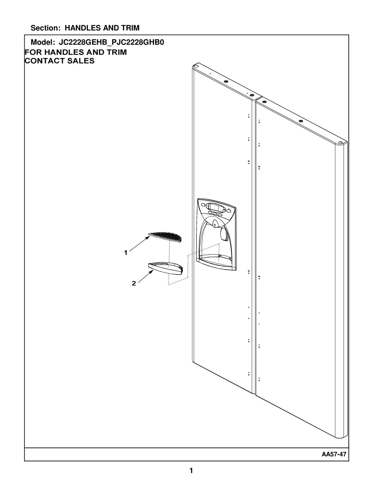 HANDLES AND TRIM