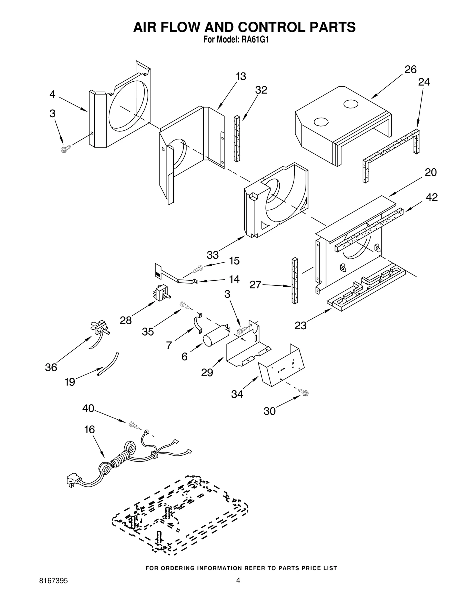 AIR FLOW AND CONTROL PARTS