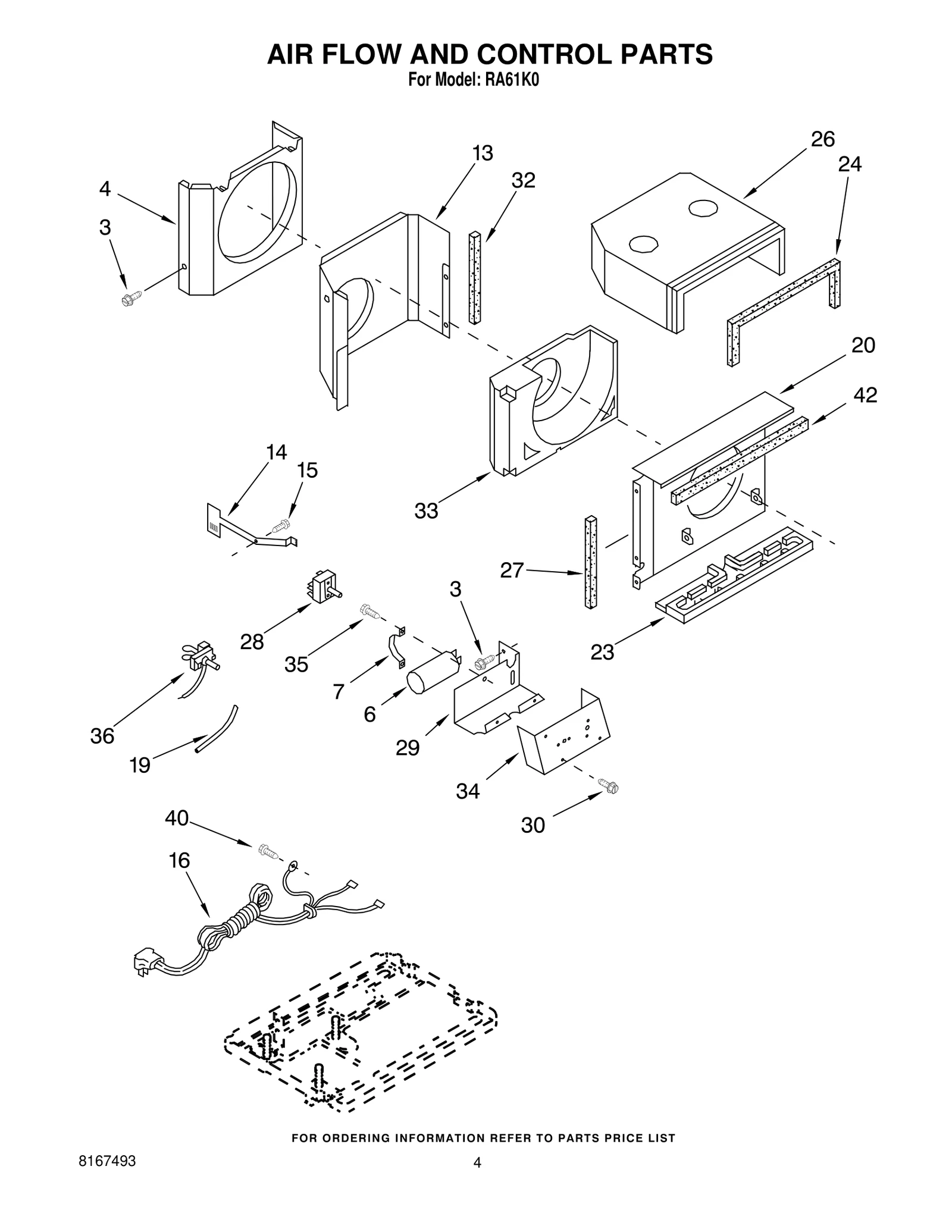 AIR FLOW AND CONTROL PARTS