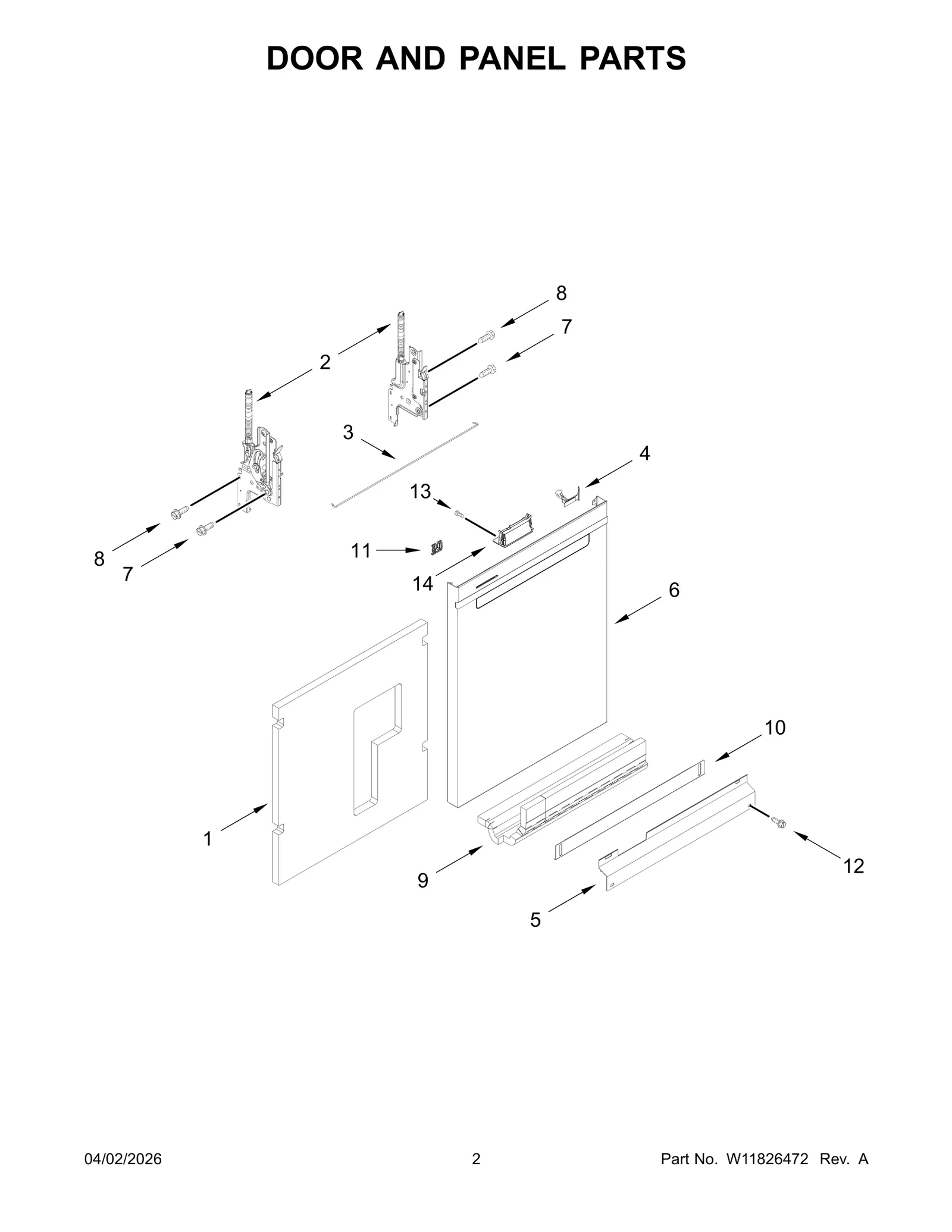 DOOR AND PANEL PARTS