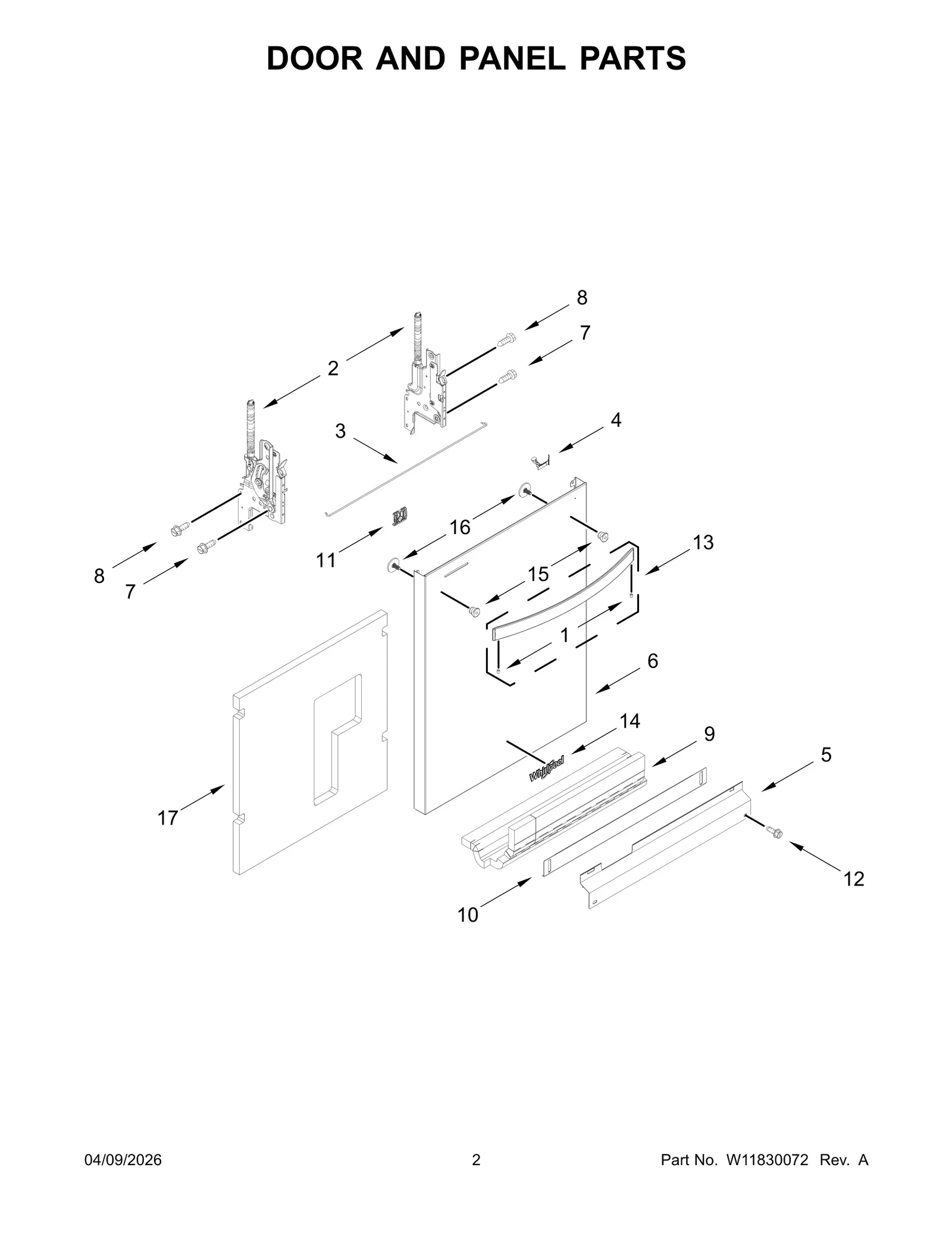 DOOR AND PANEL PARTS